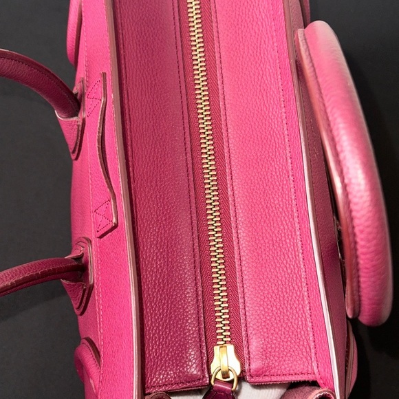 CELINE Calfskin Leather Micro Luggage Bag - Picture 5 of 16